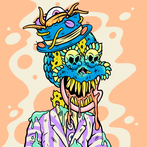Toxic Skulls Club #8256