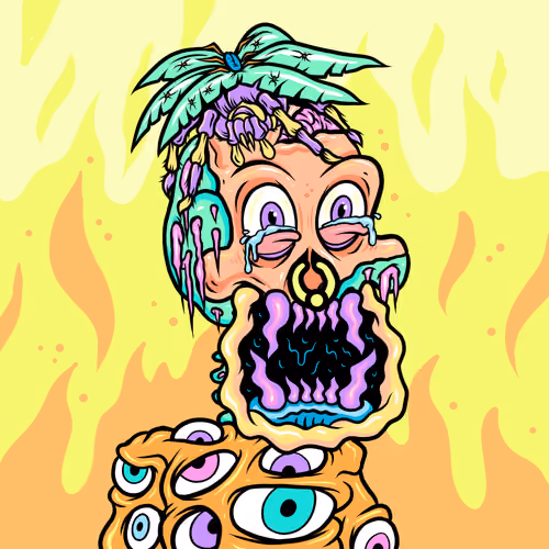 Toxic Skulls Club #4045