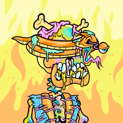 Toxic Skulls Club #3689