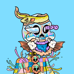 Toxic Skulls Club #6974