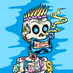 Toxic Skulls Club #7696