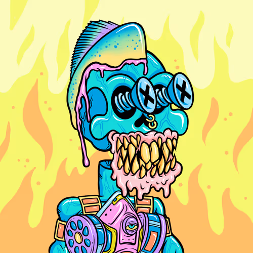 Toxic Skulls Club #4945