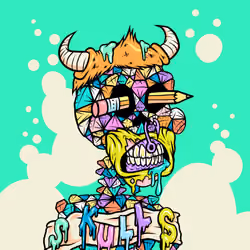 Toxic Skulls Club #4111