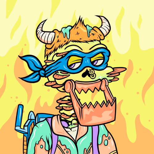Toxic Skulls Club #9164