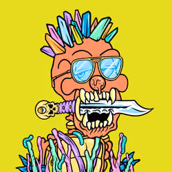 Toxic Skulls Club #3396