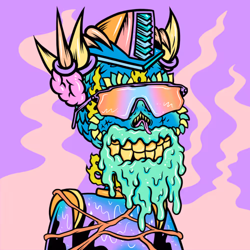 Toxic Skulls Club #7600