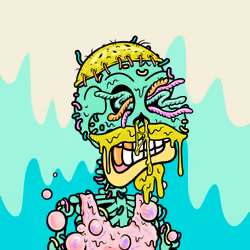 Toxic Skulls Club #9876