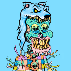 Toxic Skulls Club #908