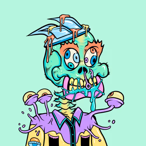 Toxic Skulls Club #5491