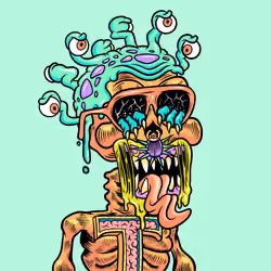 Toxic Skulls Club #2423