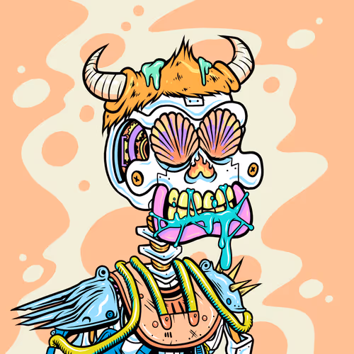 Toxic Skulls Club #3443