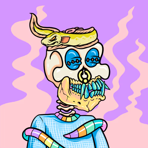 Toxic Skulls Club #1977