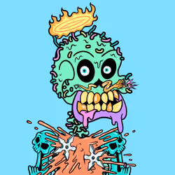 Toxic Skulls Club #2301