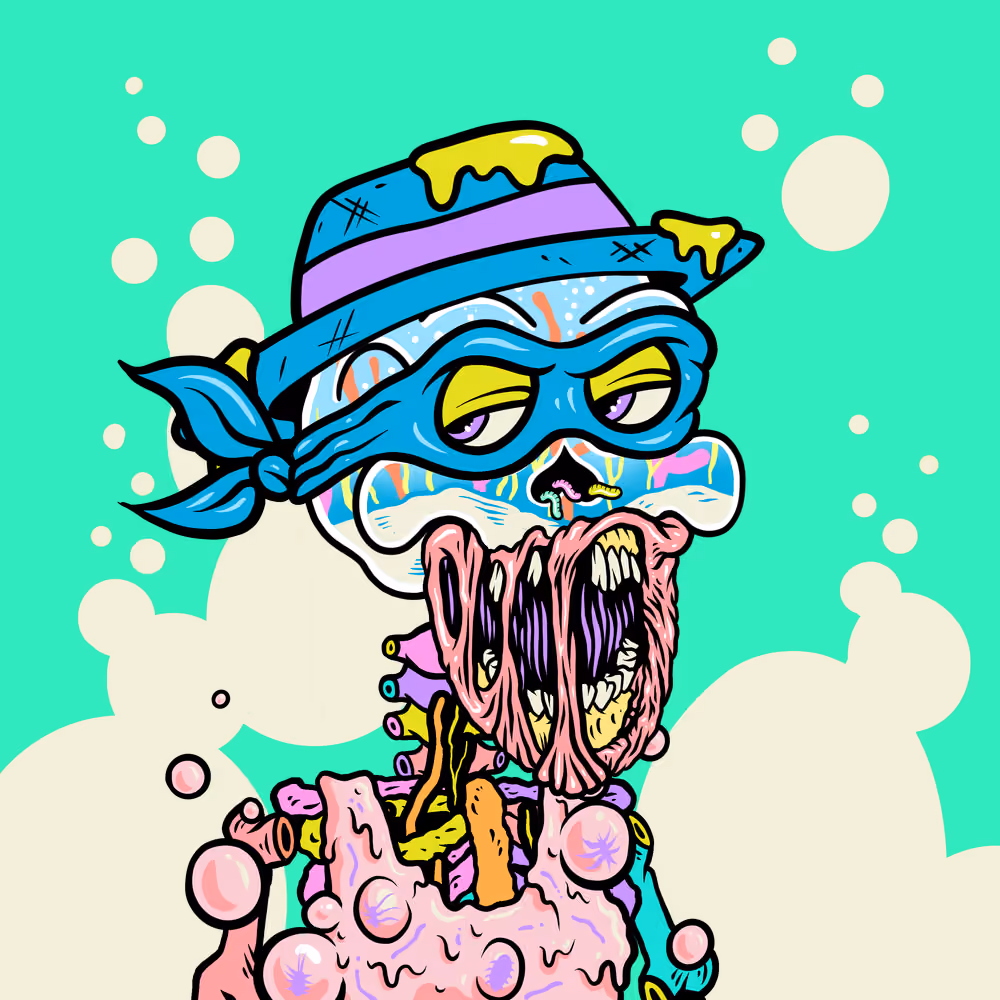 Toxic Skulls Club #9981
