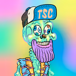 Toxic Skulls Club #9808