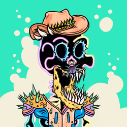 Toxic Skulls Club #9741