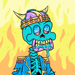 Toxic Skulls Club #9751