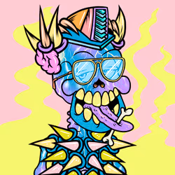 Toxic Skulls Club #7702