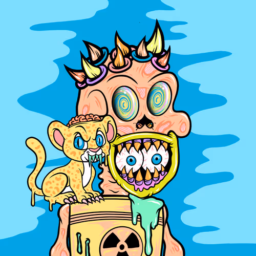 Toxic Skulls Club #4435