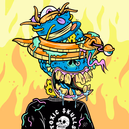 Toxic Skulls Club #3575