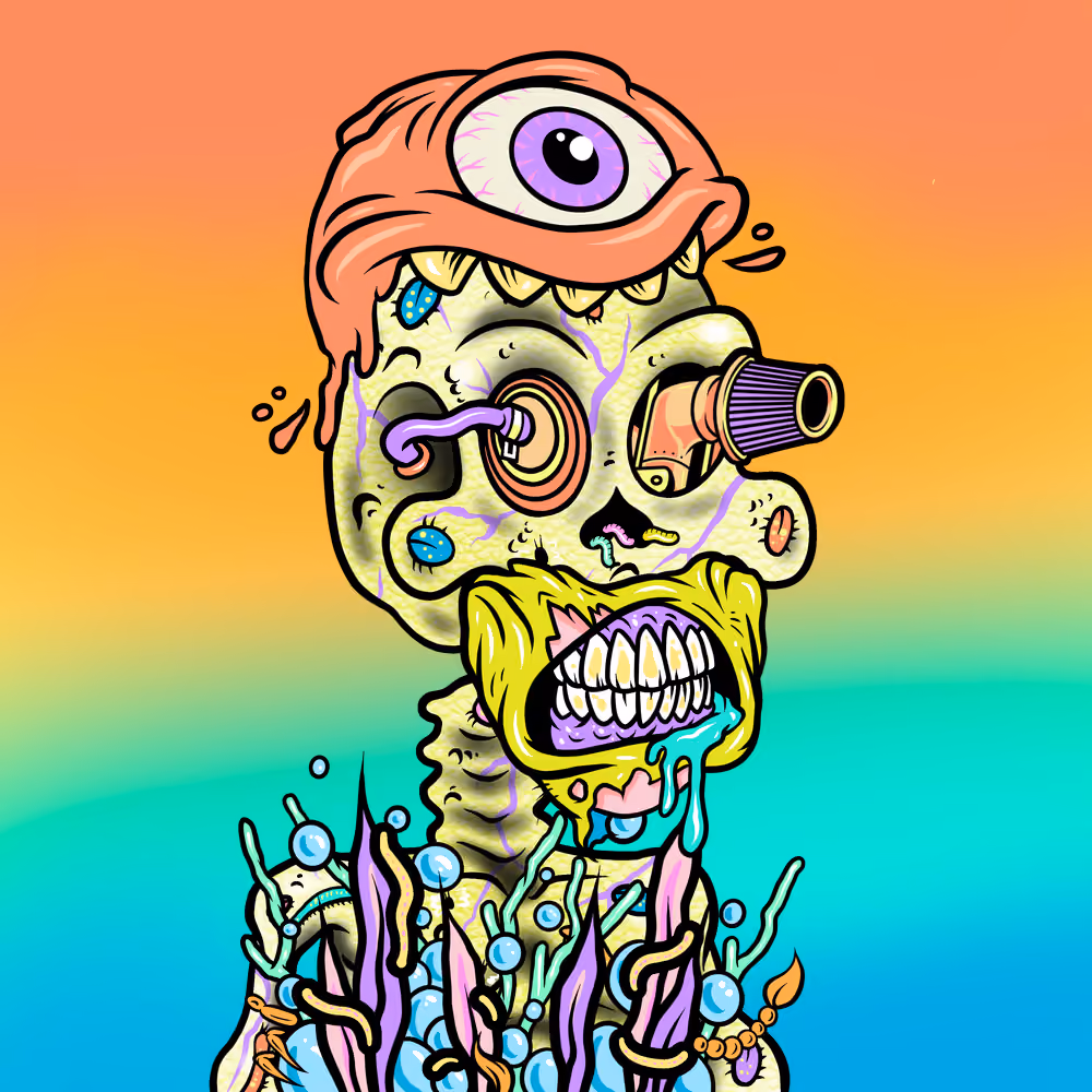 Toxic Skulls Club #9956
