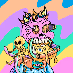 Toxic Skulls Club #3691
