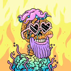 Toxic Skulls Club #8219