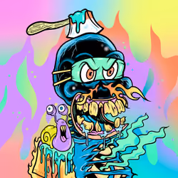 Toxic Skulls Club #3887