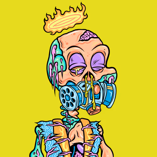 Toxic Skulls Club #7634