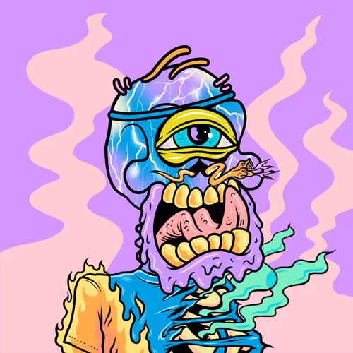 Toxic Skulls Club #7998