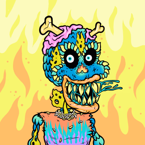 Toxic Skulls Club #1124