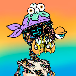 Toxic Skulls Club #2895