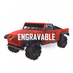 Engravable Trophy Truck XS