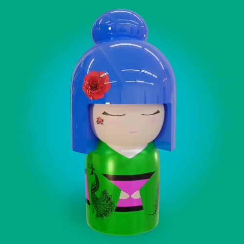 Kokeshi Reyko #1173