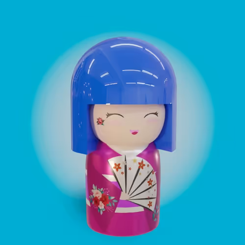 Kokeshi Reyko #877