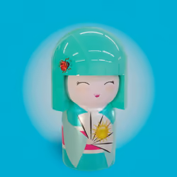 Kokeshi Akemi #1761