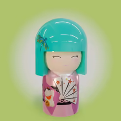 Kokeshi Akemi #1532