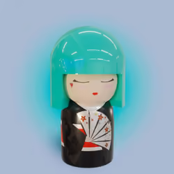 Kokeshi Akemi #1135