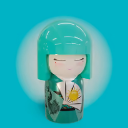 Kokeshi Akemi #1232