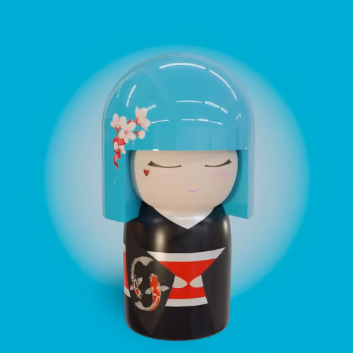 Kokeshi Akiko #1481