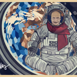 Postcard from Space #1665