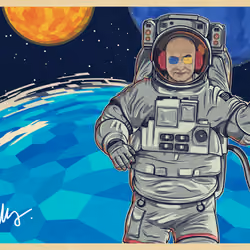 Postcard from Space #1667
