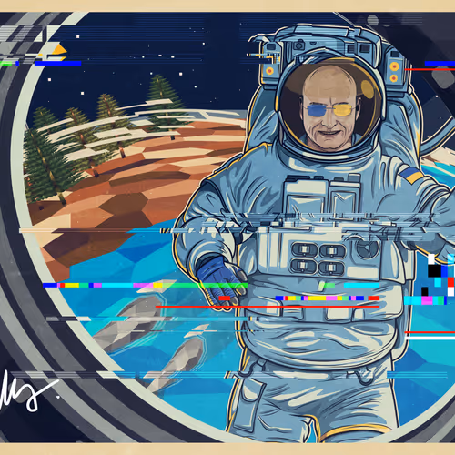 Postcard from Space #1468