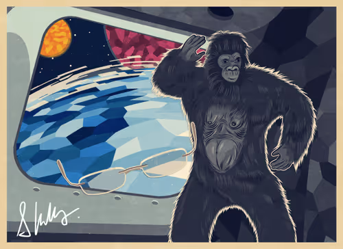 Postcard from Space #1022