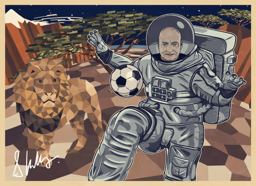 Postcard from Space #1868