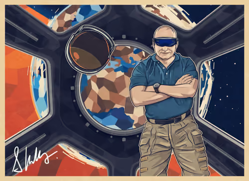 Postcard from Space #1382