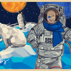 Postcard from Space #3070