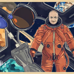 Postcard from Space #2571