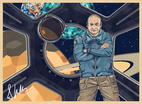 Postcard from Space #1073