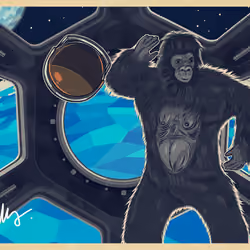 Postcard from Space #2418
